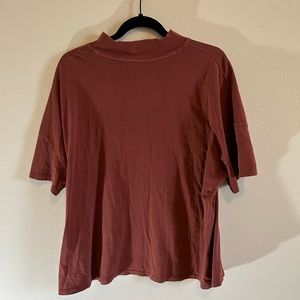 COPY - Free people mock neck t shirt